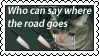 crying cat with text - 'who can say where the road goes'